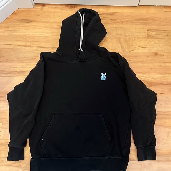 Dutch Bros Coffee Always Stoked 1992 Black Unisex Sweatshirt Hoodie Large - Picture 2 of 11